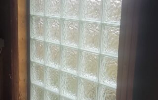 Commercial Glass Block Install